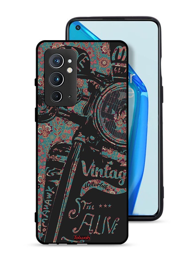 Tolwak غطاء واقي لهاتف OnePlus 9RT 5G بتصميم دراجة نارية عتيقة - Image 1