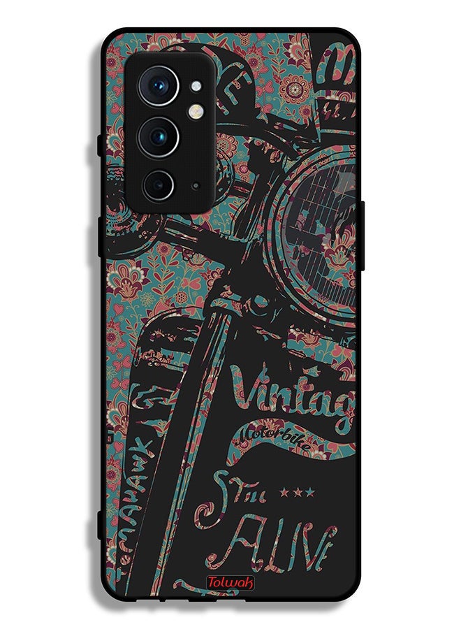 Tolwak غطاء واقي لهاتف OnePlus 9RT 5G بتصميم دراجة نارية عتيقة - Image 2