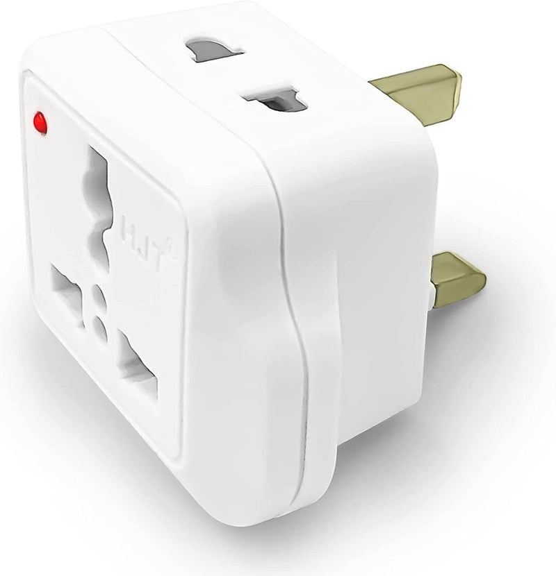 Universal Power Adapter, Travel Adaptor for KSA/UAE/UK/HK, AC Power Plug for US/AU/JP/CN, 3 Pin plug adapter (PACK OF 2) - Image 2
