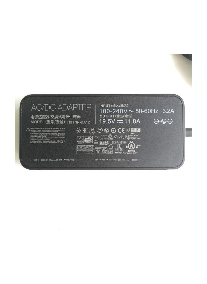 NMT ASUS Original 19.5V 11.8A 230W AC Adapter for Asus ROG Zephyrus S GX701GX GX701GW GX701GV ROG Strix Scar II GL704GM-DH74 GL703GM-DS74 ADP-230GB B Gaming Laptop Charger Power Supply  - Image 1