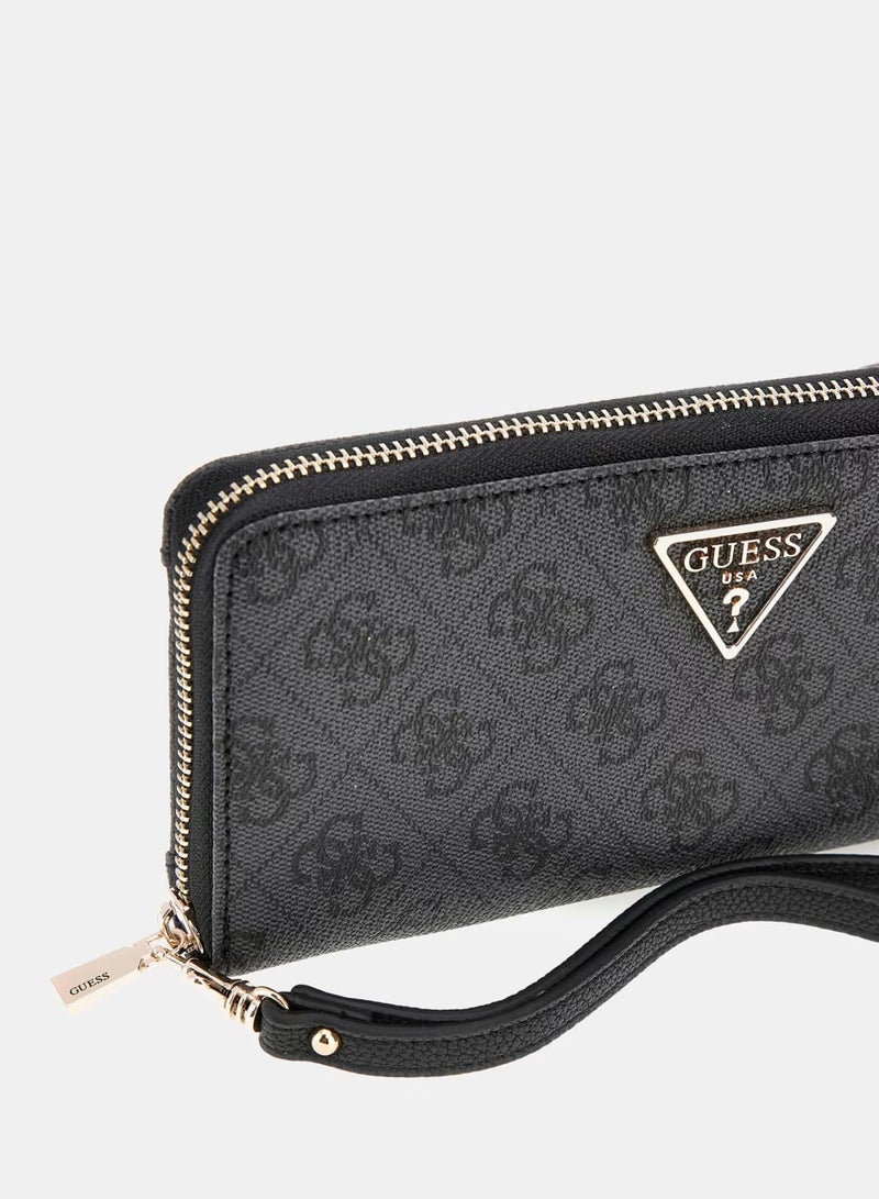 GUESS guess Wallet for Women Camera Bags with Zipper and Classic Black Print  - Image 3