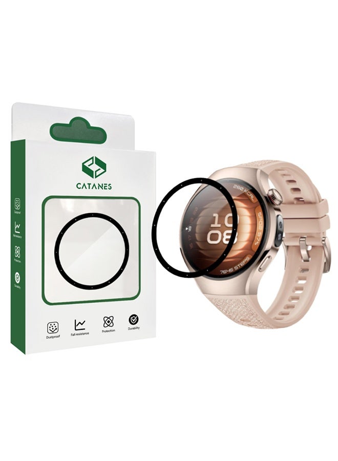 CATANES حماية شاشة لساعات هواوي 5 42 مم - فيلم حماية عرض أكريليك رقيق - Image 1