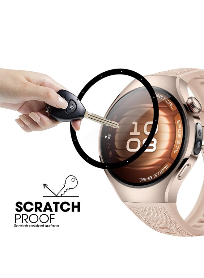 CATANES حماية شاشة لساعات هواوي 5 42 مم - فيلم حماية عرض أكريليك رقيق - Image 3