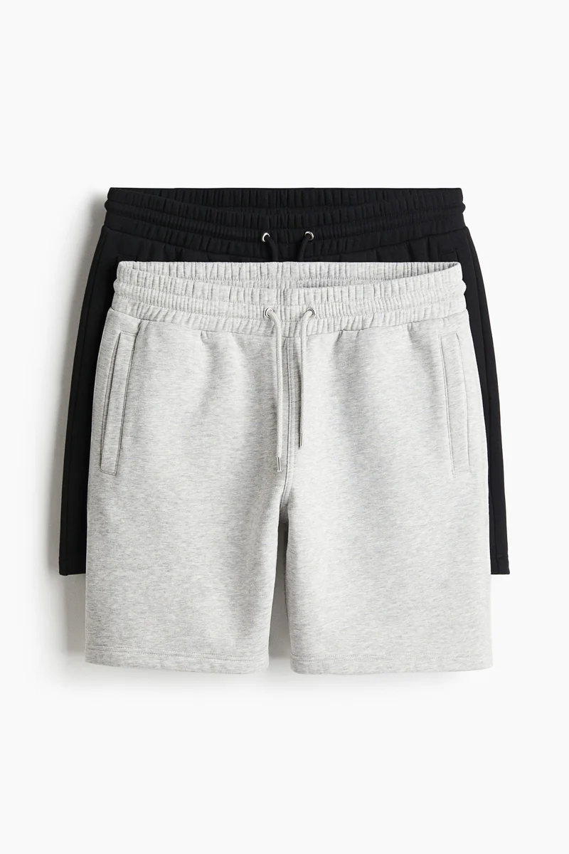 H&M 2-pack Regular Fit sweatshorts