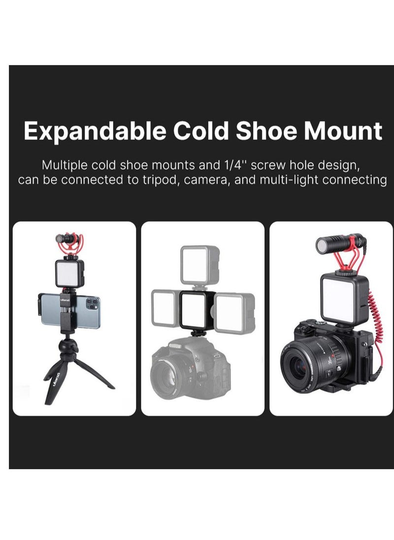 KASTWAVE RGB Video Light, LED Camera Light 360 ° Full Color Portable Vlog Photography Lighting Rechargeable 2500K-9500K Adjustable Cell Phone Ambient Fill Light Support Magnet Adsorption  - Image 5