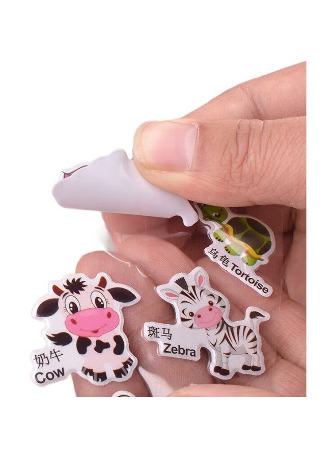 Letrel Lezhe Self-Adhesive Stickers, Children'S Toy, 3D Pop-Up Stickers, Instagram-Worthy, High-Quality, For Boys And Girls, Reward, Journal Stickers, Waterproof - Image 1