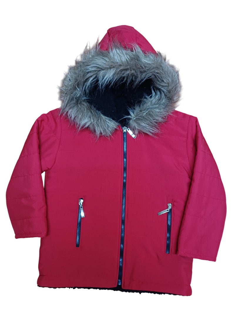 Children's jacket with a hood  - Image 1