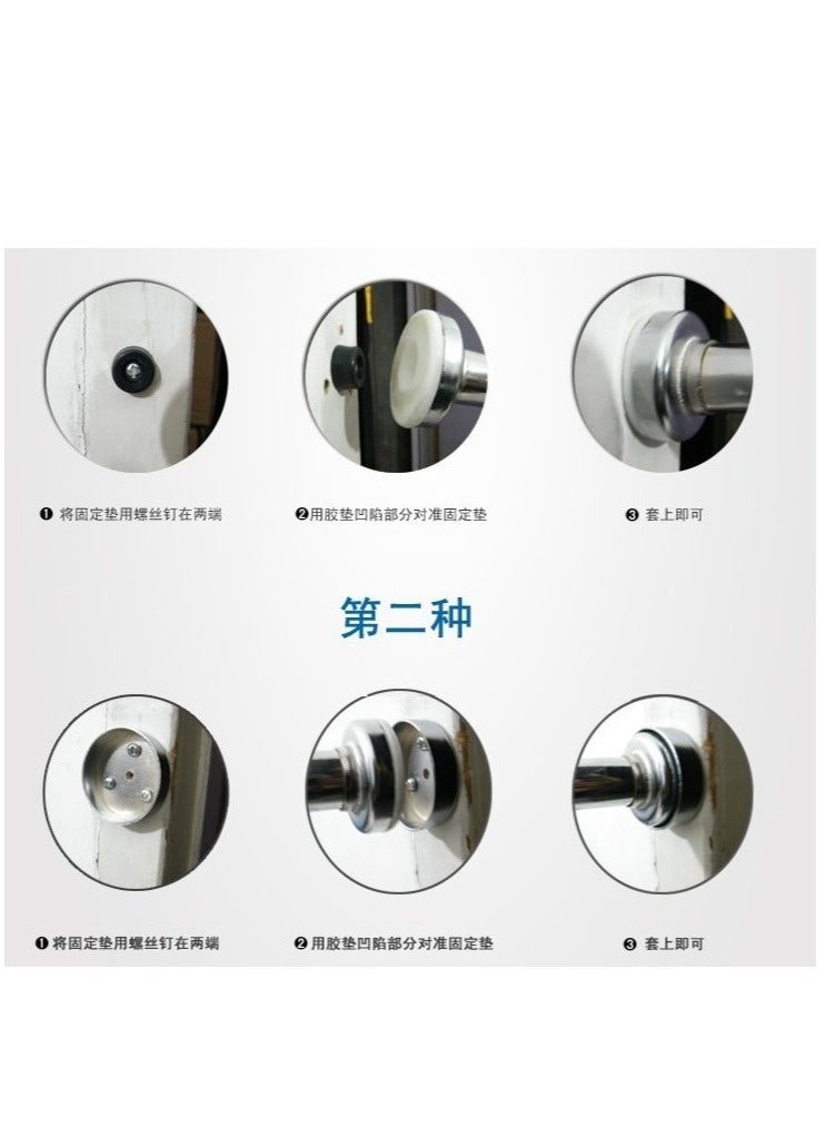 Pro Hanson Doorway Gym Bar, Adjustable Chin Up and Pull Up Bar With Foam Grips - 100 KG - Image 4