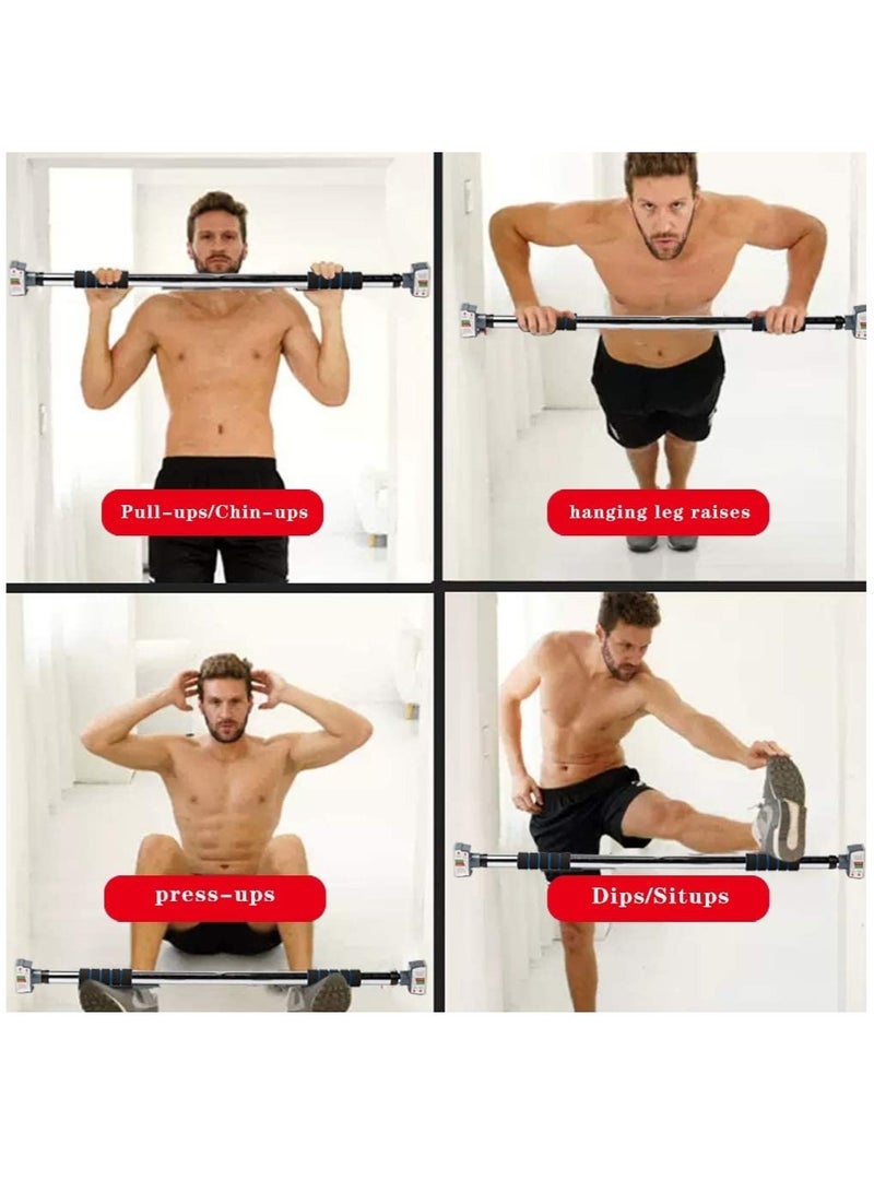 Pro Hanson Doorway Gym Bar, Adjustable Chin Up and Pull Up Bar With Foam Grips - 100 KG - Image 5