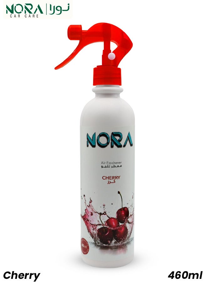 NORA Cherry Air Freshener Spray 460ML Long-Lasting Fresh Scent for Home and Office - Image 1