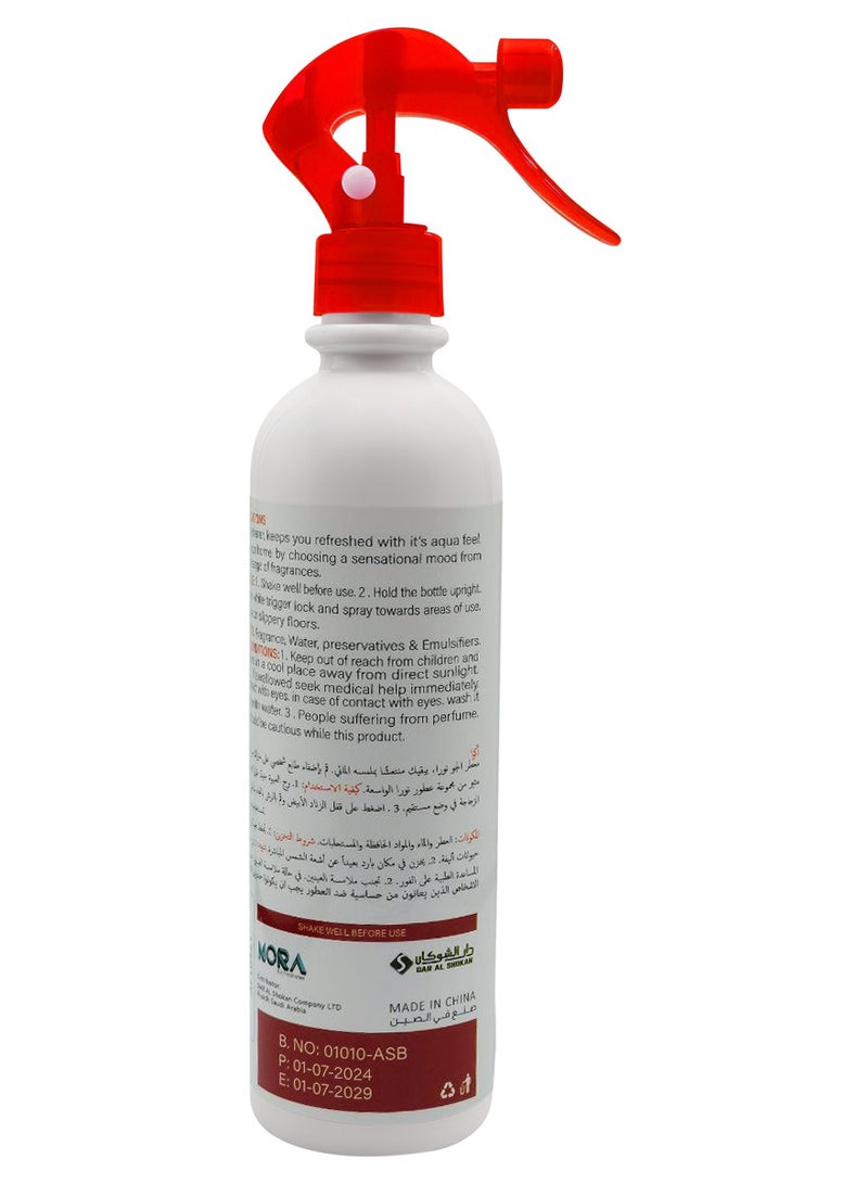 NORA Cherry Air Freshener Spray 460ML Long-Lasting Fresh Scent for Home and Office - Image 4