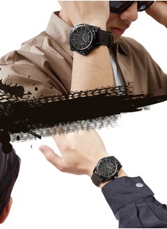 NAVIFORCE NAVIFORCE Men Casual Sport Military Quartz Calendar Wrist Watch for Man Business Leather Waterproof Male Clock  - Image 5