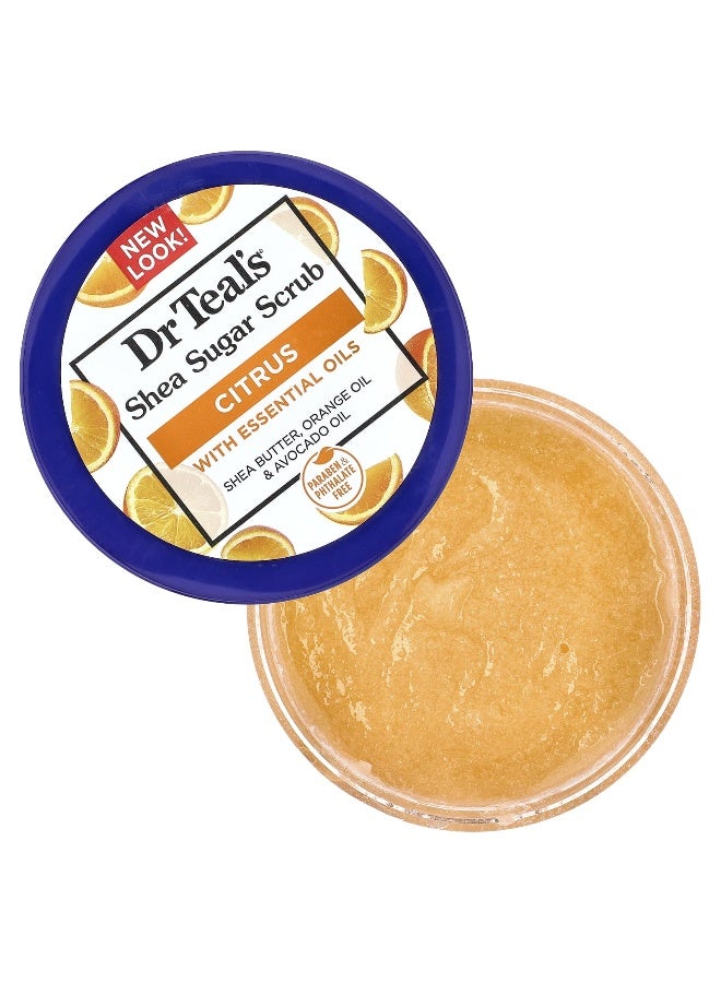 Dr. Teals Dr. Teal's, Shea Sugar Scrub, Citrus, 19 oz (538 g) - Image 4