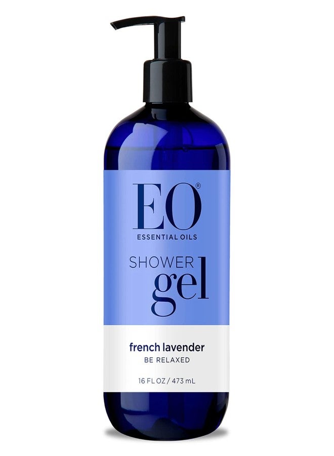 EO Skin-Conditioning Shower Gel - French Lavender - 16 Ounces (090740) - Image 1