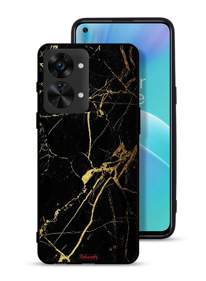 Tolwak OnePlus Nord 2T 5G Protective Case Cover Crack Marble - Image 1