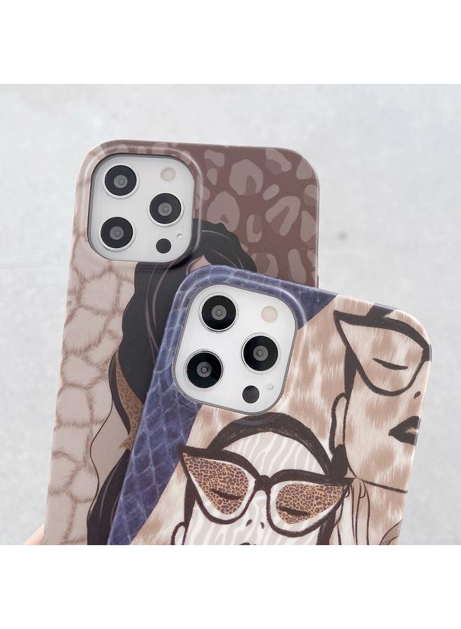 Zaboon Case For iPhone 13 Pro Shockproof Half-inclusive Leopard Pattern Protective Case - Image 4