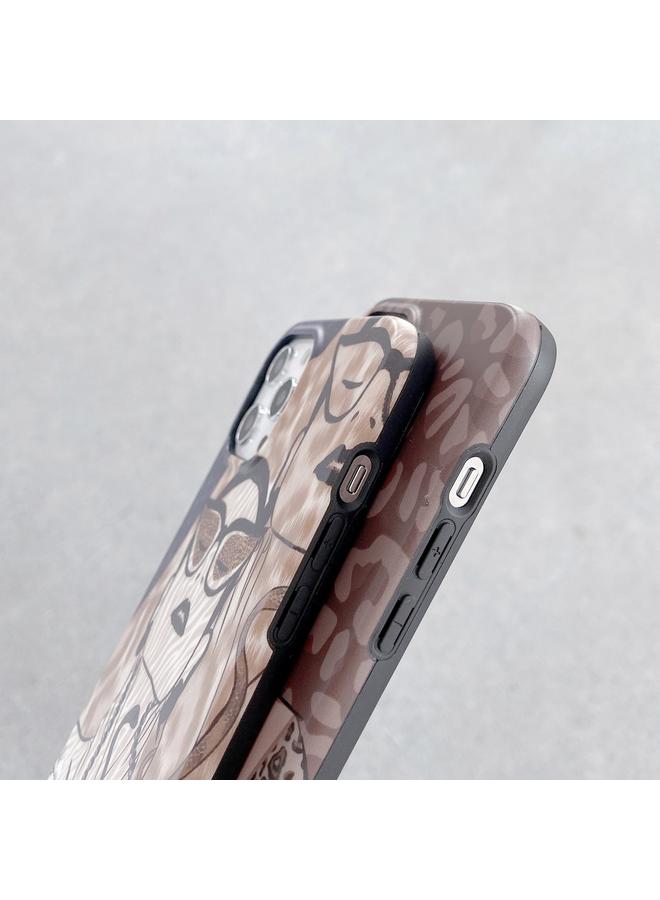 Zaboon Case For iPhone 13 Pro Shockproof Half-inclusive Leopard Pattern Protective Case - Image 5