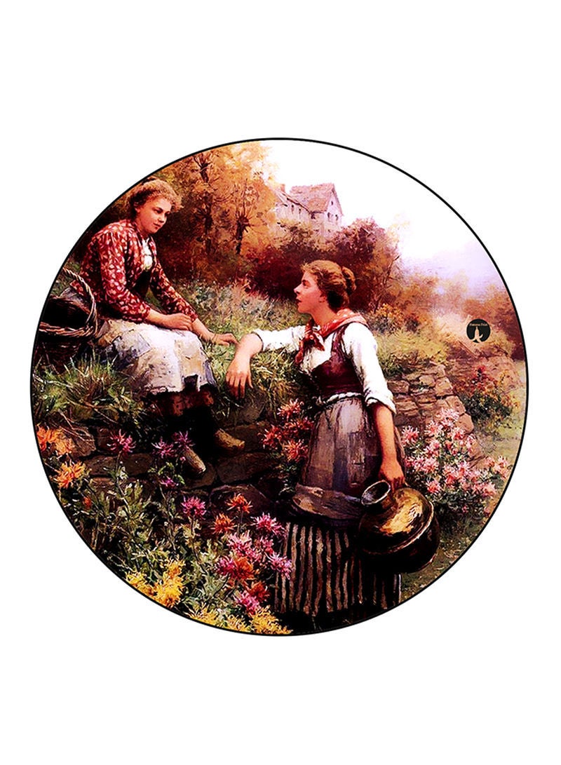 RKN Vintage Art Printed Fridge Magnet  Multicolour - Image 2