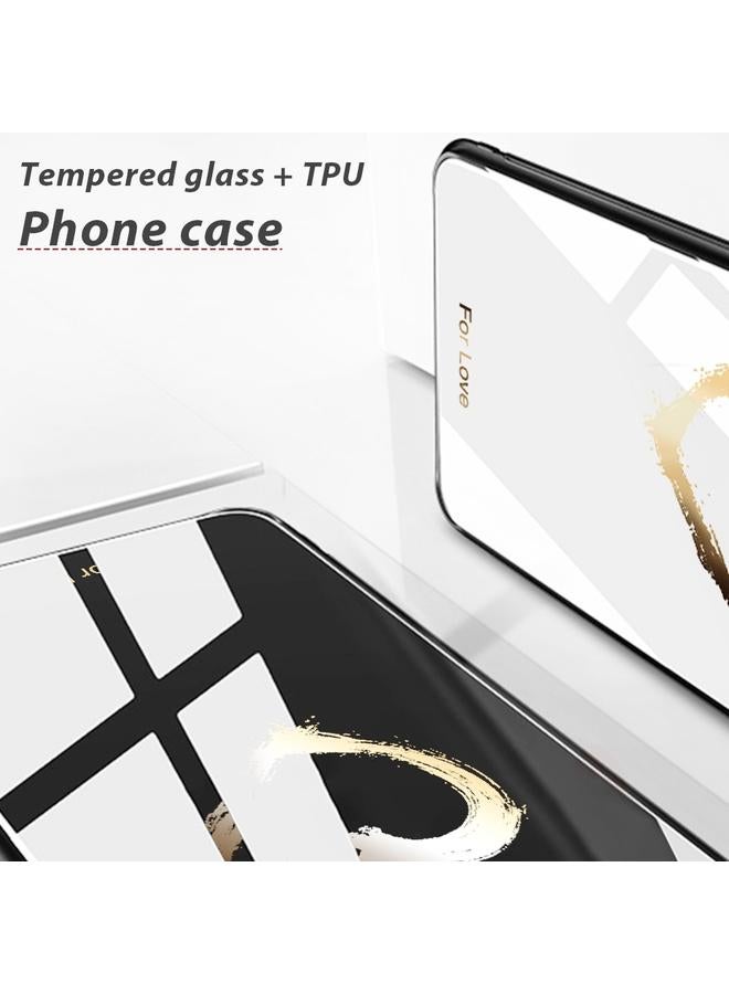 اس-توب جراب لهاتف Samsung Galaxy A15 4G، جراب هاتف زجاجي ملون مطلي - Image 3