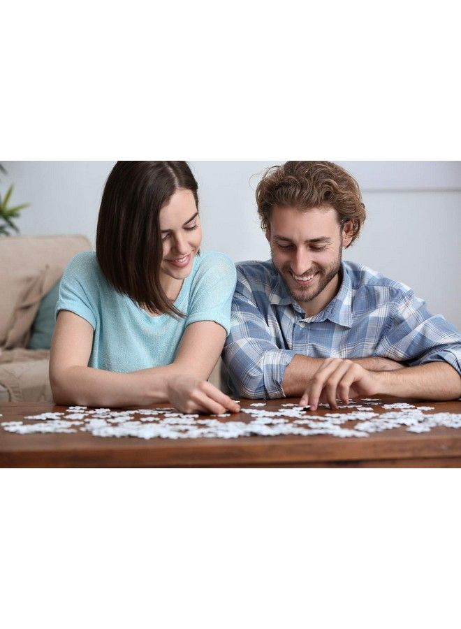 Thatched Cottages At Cordeville By Vincent Van Gogh Jigsaw Puzzle 1000 Piece Museum Collection Famous Painting Art Puzzles For Adults - Image 4