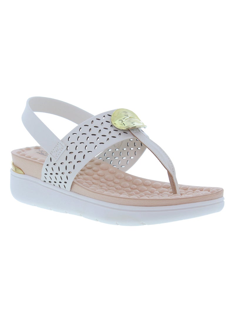 Modare Women’s Flat Sandals with Back Strap – Secure Fit and Lightweight Daily Wear - Image 1