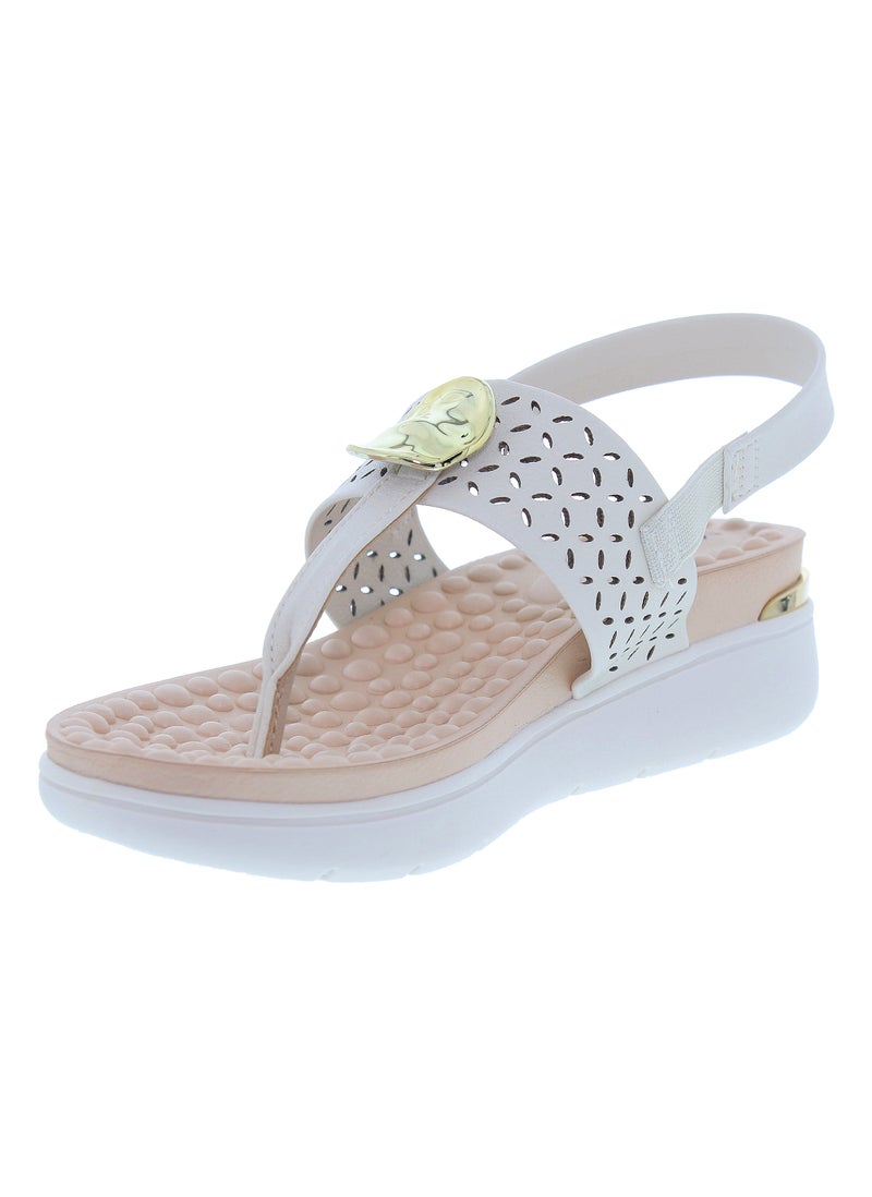 Modare Women’s Flat Sandals with Back Strap – Secure Fit and Lightweight Daily Wear - Image 2