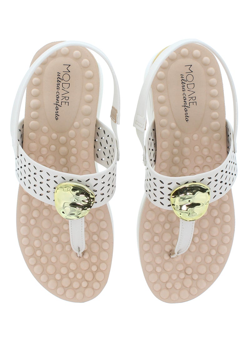 Modare Women’s Flat Sandals with Back Strap – Secure Fit and Lightweight Daily Wear - Image 5