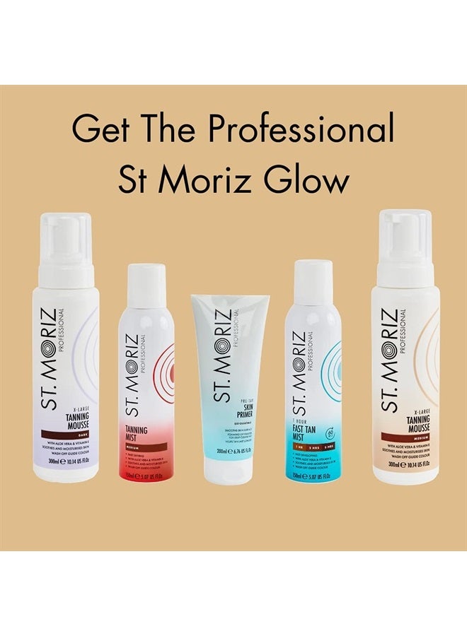 St. Moriz St Moriz Professional Clear Tanning Mousse with Aloe Vera & Vitamin E, Fast Drying Vegan Fake Tan, Medium to Dark (200ml) - Image 5