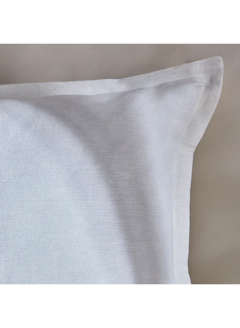 Home Box Atlanta Ezra Rib Solid Filled Cushion 60 x 40 cm