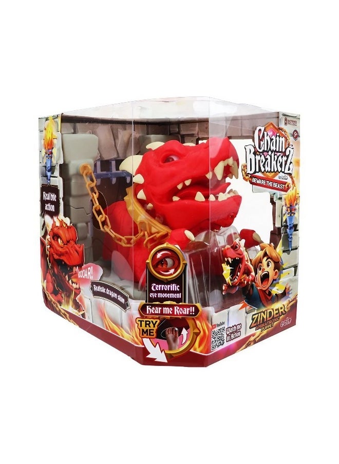 Chain Breakerz Chain Breakerz Zinder Animatronic Puppet Playset (Red)  - Image 1