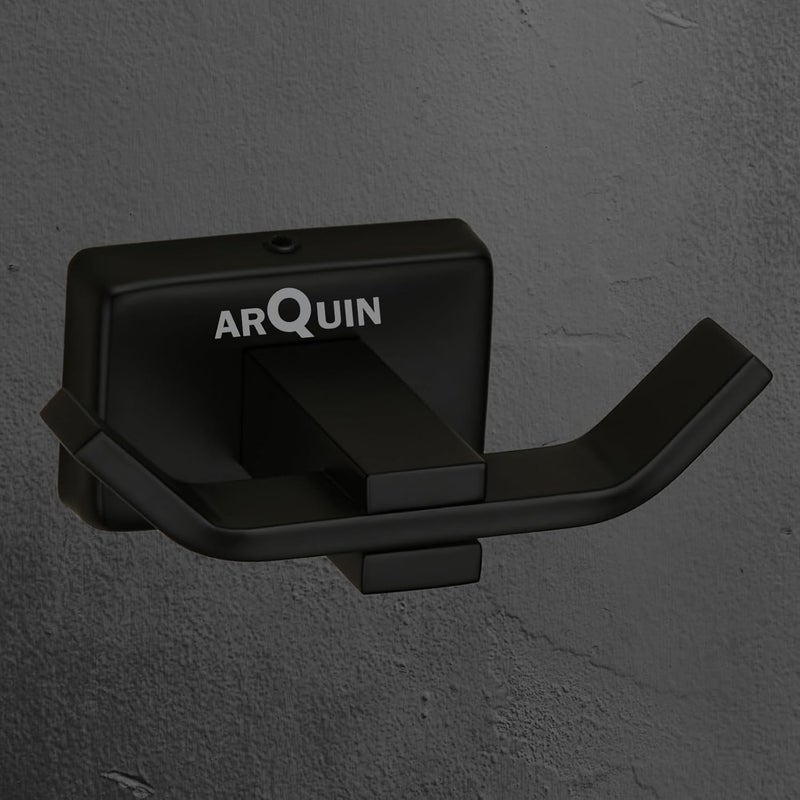 ARQUIN 304 Grade Stainless Steel Black Robe HookRobe HookBathroom Accessories Black Matt - Image 2