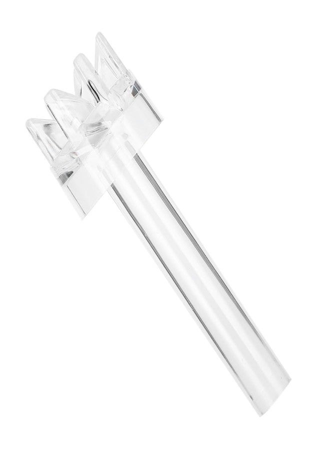 Chiffonade Transparent Acrylic Fish Tank Oil Skimmer Portable Degreasing Skimmer Inflow Outflow Tube Aquarium Filter Small Nano Fish Tank Accessories - Image 1