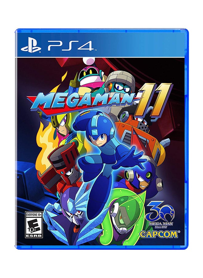 كابكوم لعبة "Mega Man 11" (إصدار عالمي) - الأكشن والتصويب - playstation_4_ps4 - Image 1