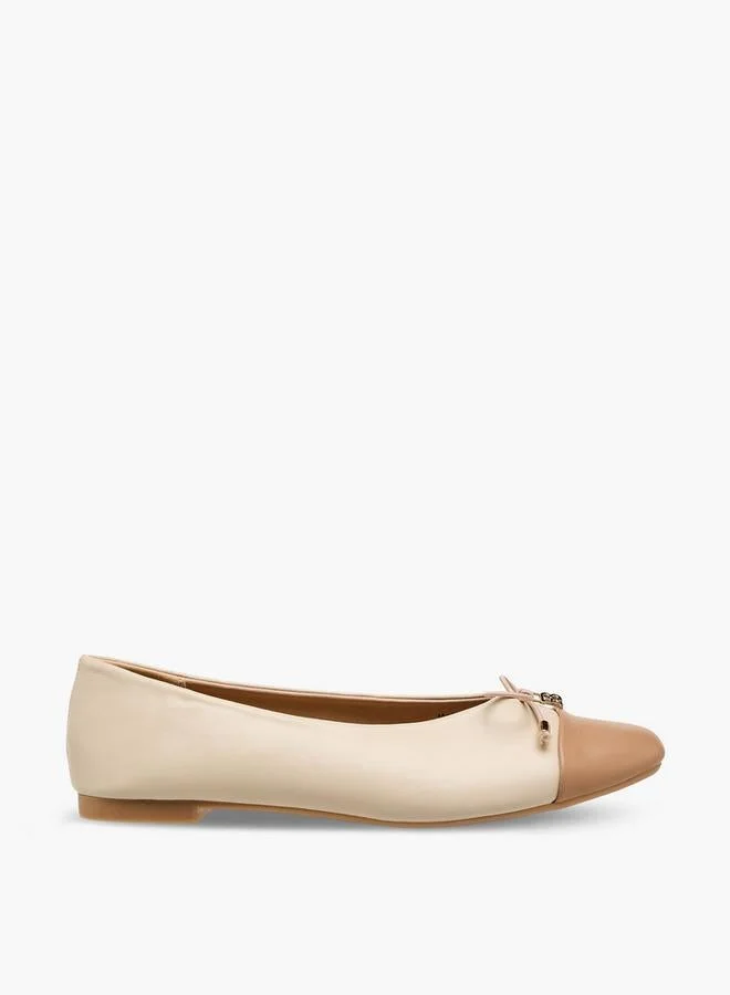 Flora Bella Women Bow Detail Ballerina Shoes