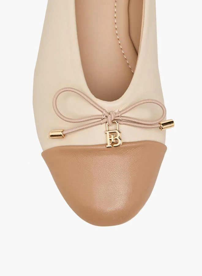 Flora Bella By Shoexpress CREAM Flora Bella Women Bow Detail Ballerina Shoes for Women | Best Price UAE