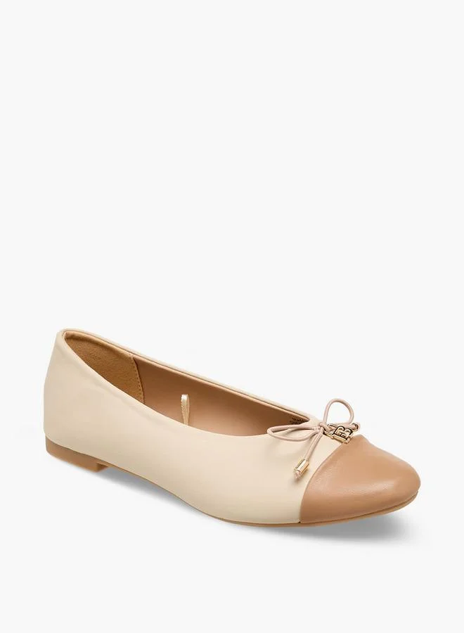 فلورا بيلا من شو إكسبرس Flora Bella Women Bow Detail Ballerina Shoes