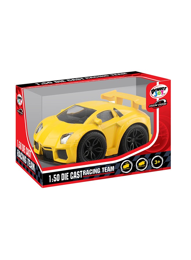 Power Joy VroomVroom Diecast Racing Team 1/50 Scaled Assorted - Style May Vary - Image 2