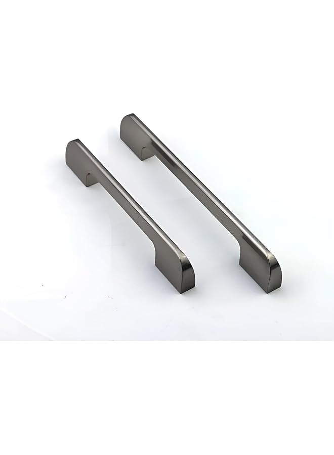 erorex Solid Aluminum Drawer Handle Pack Of 6 Cupboard Door Pulls Grey For Kitchen Cupboard Furniture Bedroom Drawer Wardrobe Home Decorating Grey Hole Spacing 160Mm - Image 4