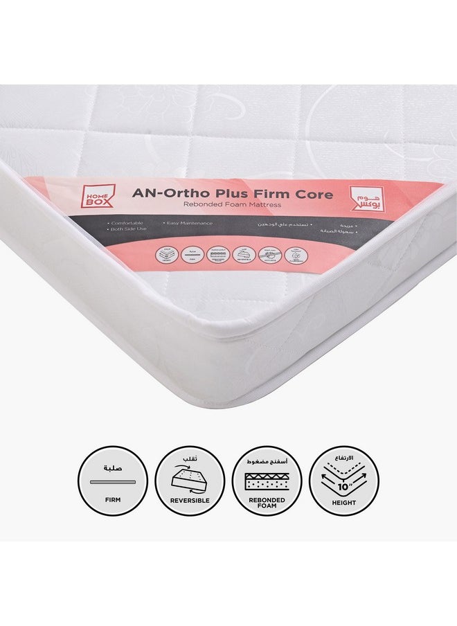 Home Box AN-Ortho Plus Firm Core Rebonded Foam Single Mattress 190 x 10 x 90 cm  - Image 1