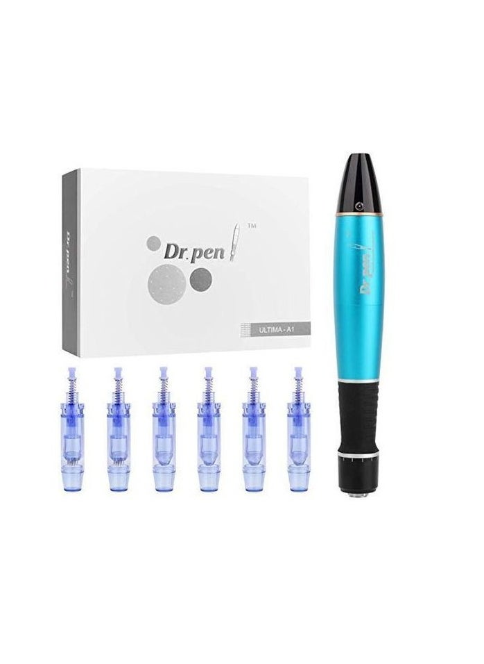 Dr pen Boeson Ultima A1 Professional Microneedling Pen Wireless Electric Skin Repair Tools with 4xNano, 1x12-, 1x36-Pin 0.25mm Replacement Cartridges  - Image 1
