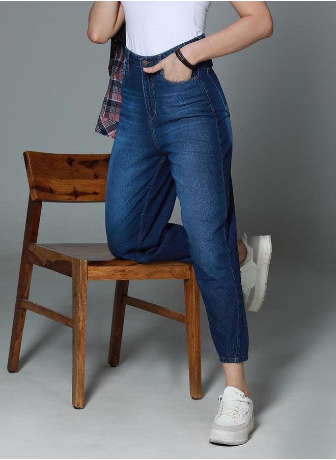 HIGH STAR - Light Wash Regular Fit Denim Jeans by Styli - Image 1