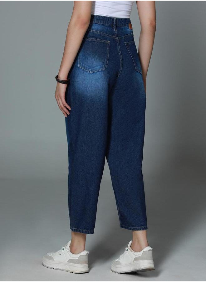 HIGH STAR - Light Wash Regular Fit Denim Jeans by Styli - Image 1