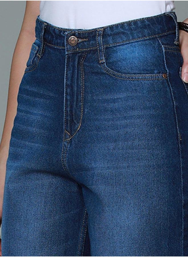 HIGH STAR - Light Wash Regular Fit Denim Jeans by Styli - Image 1