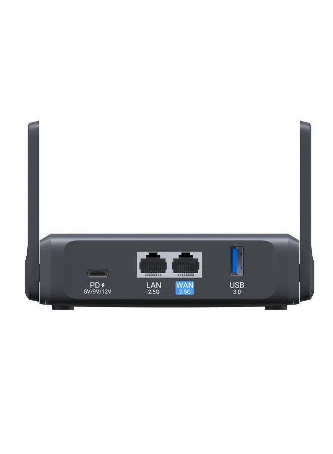 GL.iNet GL-BE3600 (Slate 7) Portable Travel Router, Pocket Dual-Band Wi-Fi 7, 2.5G Router, Portable VPN Routers WiFi for Travel, Public Computer Routers, Business Trip, Moblie/RV/Cruise/Plane - Image 4