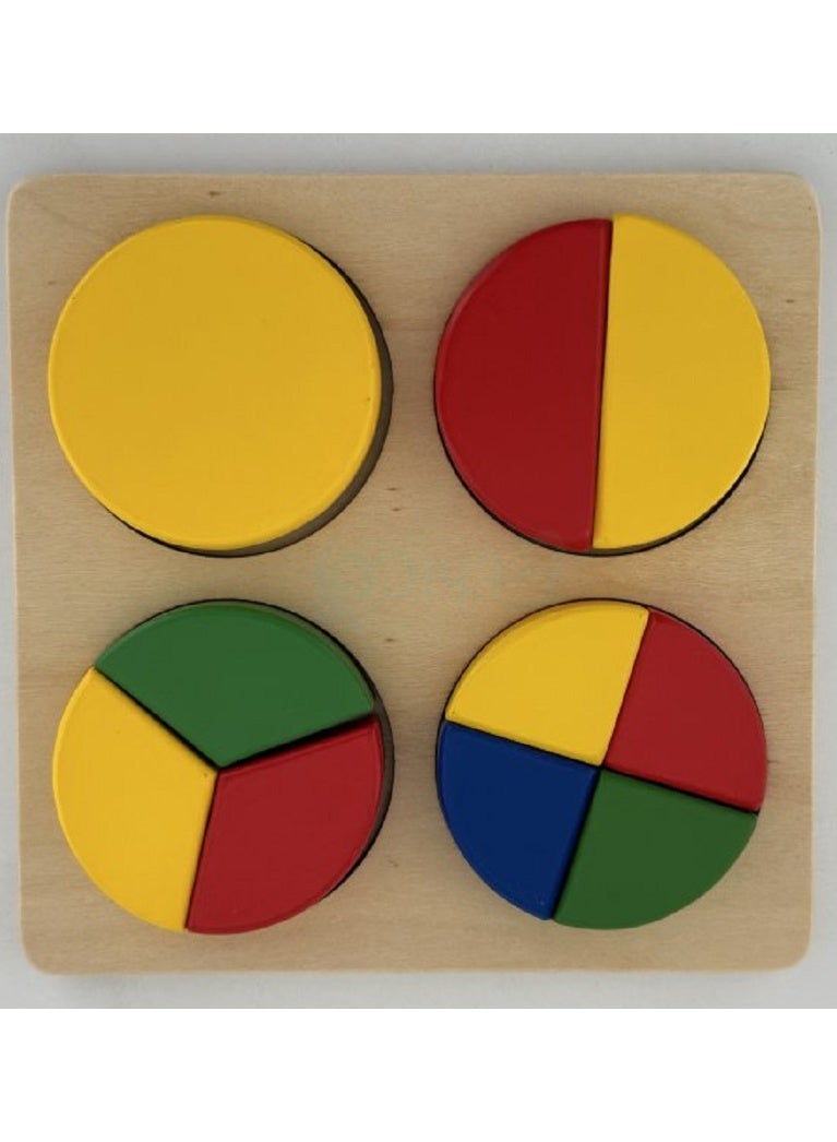 Wooden Geometric Shapes puzzle for kids