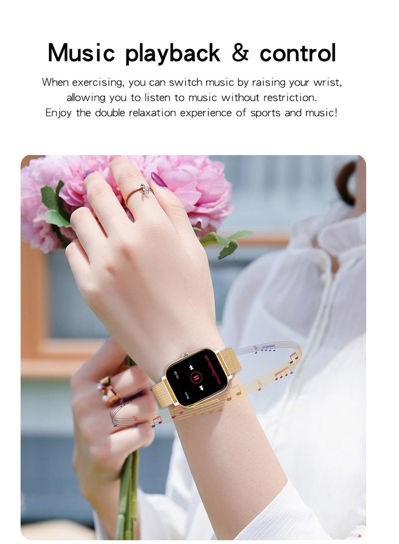 AROAQ Smart Watch, Graysemilan Waterproof Fitness Tracker Watch, Bluetooth Calls Digital Smartwatch, Large Display Wristwatch Watches For Men And Womwn - Image 2