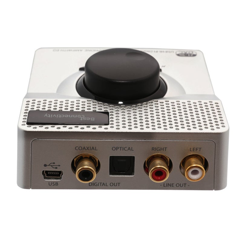 Syba USB 24 Bit 96 KHz DAC Digital to Analog Headphone Amplifier 2 Stage EQ Digital/Coaxial Output and RCA Output (SD-DAC63118) - Image 4
