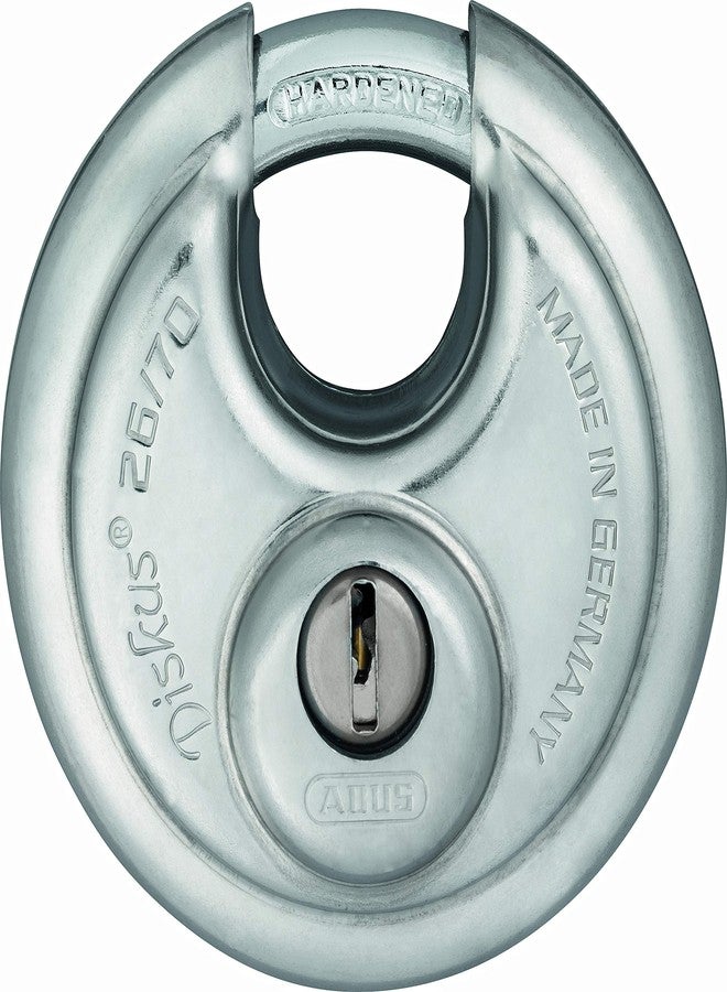 أباس قفل ABUS 26/70 Diskus من الفولاذ المقوى بمفتاح متشابه - Image 1