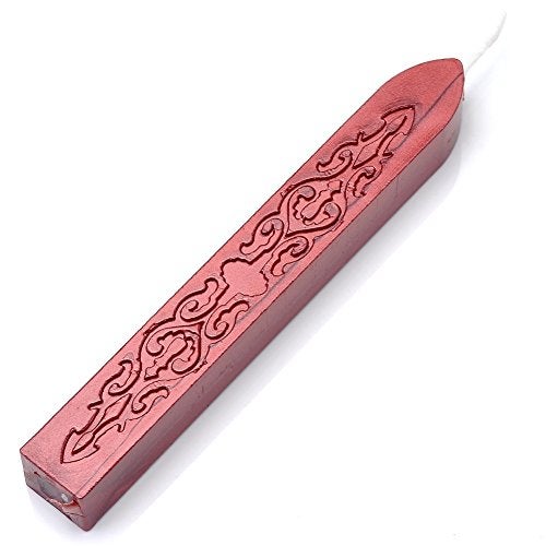 Yoption Wax Seal Sticks, Yoption 5 Pcs Totem Fire Manuscript Sealing Seal Wax Sticks with Wicks Multi-Color Cord Wick Sealing Wax for Postage Letter Retro Vintage Wax Seal Stamp (Five Mix Color) - Image 4