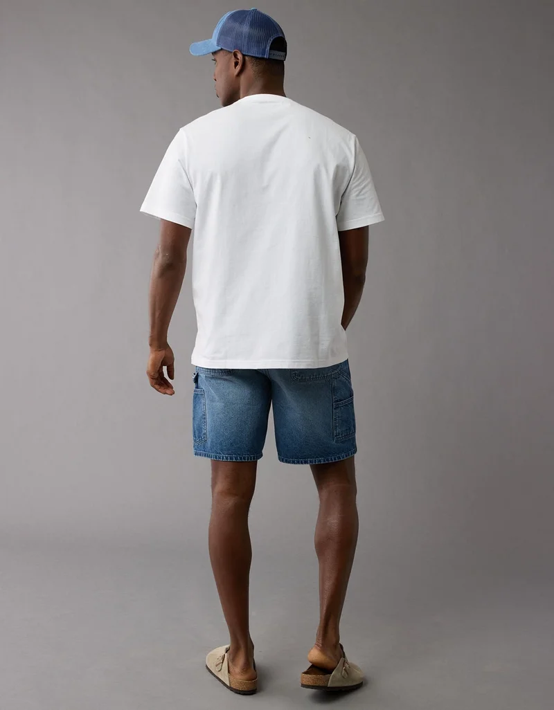 امريكان ايجل تي-شيرت بطبعة شعار